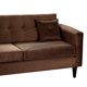thumbnail image 3 of Sofa New Retro 3 Cuerpos Felpa 00 Chocolate, 3 of 5