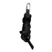 Magideal - Cuerda De De Caballo Duradera, Accesorio De 15Mm De Ancho, Broche De Presión De Perno De Latón Para Entrenamiento Líder De Caballos, Cabras U Ov , Negro