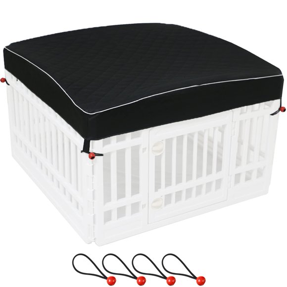 Funda para corralito para perros LAOZZ para corrales de 4 paneles de 35 pulgadas