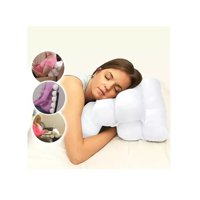 Masterprox - Cojin Terapeutico Soporte Espalda Moldeable Apoyo Almohada