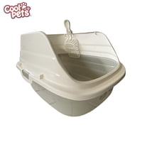 Cool Pets - Arenero De Gato Con Pala Gris 26X47X38 Cms