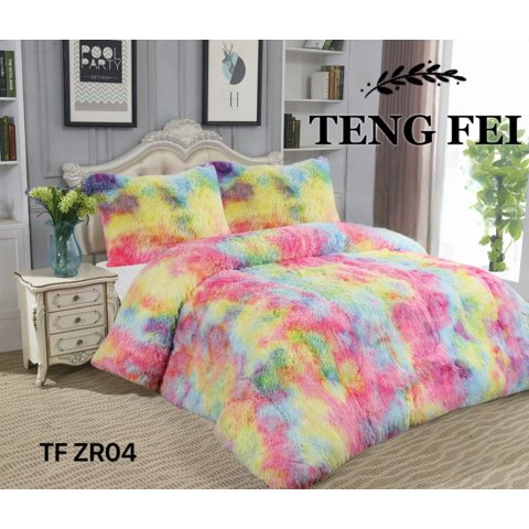 Tecnocasa - Plumón De Invierno Peludos Con Chiporro 2 Plazas