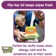 thumbnail image 4 of Toallitas nasales Saline Boogie para bebés y niños con vitamina E 30x6, 4 of 6
