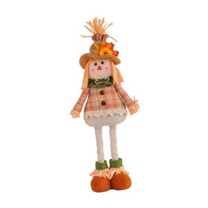 Genérico - Muñeco De Paja Para Decoración De Otoño, Figura De Paja Para La Cosecha, Para El Hogar, Chimenea, Niña