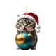 thumbnail image 1 of Decoración Navide?a Para Gatos 2023, Pared, Fiesta Navide?a, Chimenea, Colgante Navide?o, Estilo D, 1 of 5