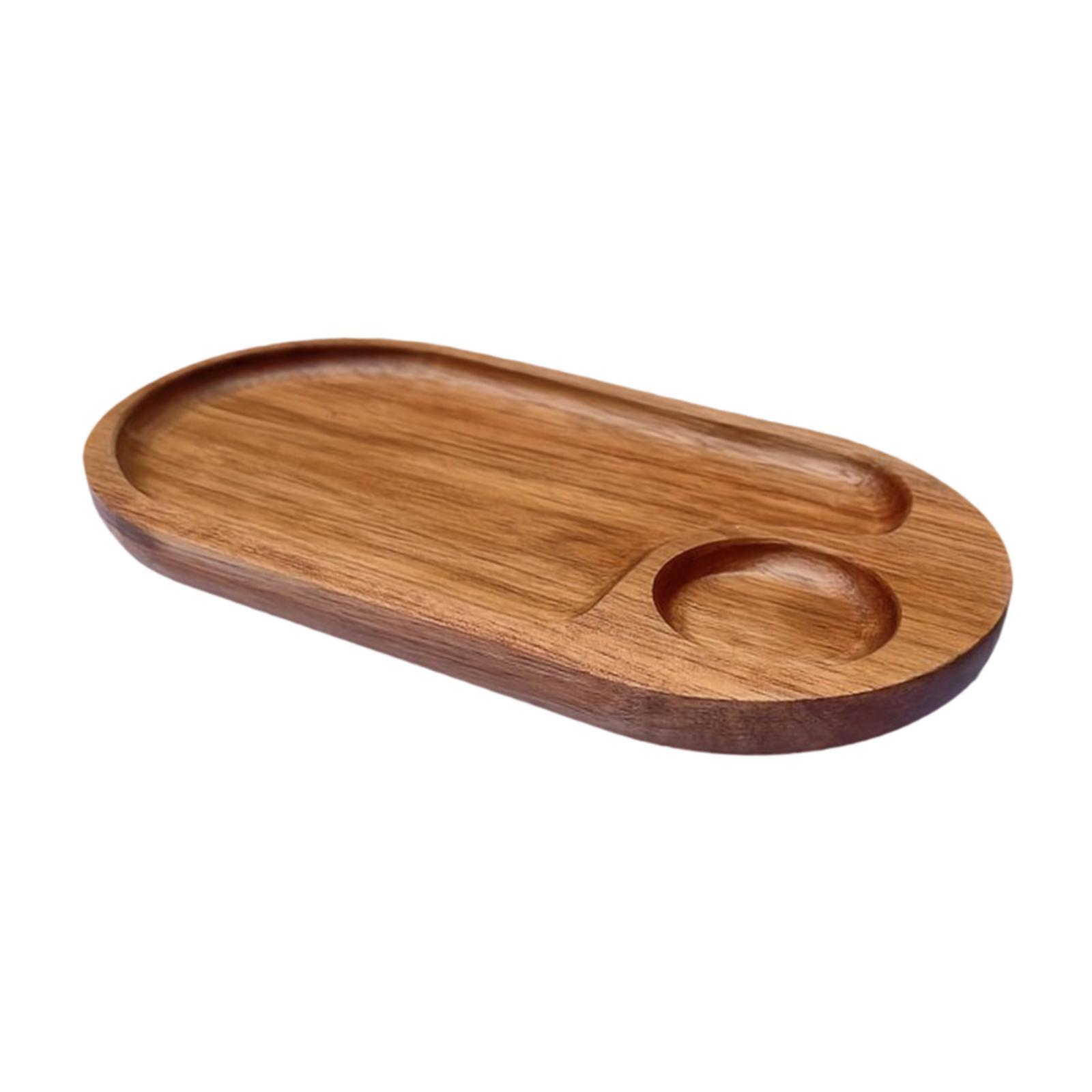 Magideal - Madera: Placa De Madera Placa De Postres Tablero De Quesos Bandeja De Alimentación De Plato De Alimentación Para Barra De Hogar Batio De Baño Corazón S
