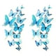 thumbnail image 1 of Decoración de pared de mariposas, 24 unidades, pegatinas 3D de mariposas para decoración de fiestas con imanes (coloridas, 24), 1 of 6