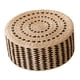 thumbnail image 2 of Cojín de meditación de paja, cojín de suelo de tatami, cojín de asiento hecho a mano, cojín de suelo de estilo japonés para sala de estar interior de Negro 45cm, 2 of 5