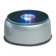 thumbnail image 1 of Base de Luz Amlong Crystal 8 cm Giratoria LED Plateada, 1 of 2