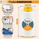 thumbnail image 2 of AK Trading 4Pack White All Purpose Sewing Thread Cones 600, 2 of 3