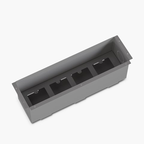 Form Office - Bandeja Eléctrica Space Gris