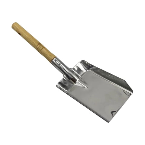 Ioensy - Pala Para Cenizas De Chimenea, Herramienta De Jardín Portátil Para Limpieza De Hornos De Pizza Y Estufas De Leña, Pequeña