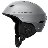 Casco De Esquí Outdoormaster Kelvin Para Hombres, Mujeres Y Jóvenes - Gris