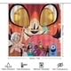 thumbnail image 2 of Monstruos contra alienígenas-theme 4-Piece Shower Curtain Set with Rugs, Waterproof Bathroom Decor Set Includes Bath Mat, U-Shaped Rug, Toilet Lid Cover and Curtain with Hooks, 2 of 6