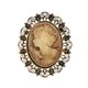thumbnail image 5 of Broche Con Retrato De Mujer, Insignia Artesanal DIY, Alfileres Para Bolsos, Solapa, Navidad B, 5 of 5