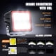 thumbnail image 3 of Barra de luz LED tipo pod Nilight de 3" cúbica, 20 W, 2100 lm, haz amplio, 3 of 9
