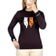 thumbnail image 1 of Sweater Mujer Algodón Otoño Invierno Tejido Suave Diseño Gatito 536, 1 of 2