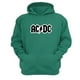 thumbnail image 1 of Polerón Canguro Acdc Verde Aguamarina Talla M Unisex, 1 of 3
