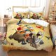 thumbnail image 1 of Cartoon Donald Duck Bedding Set Bed Set Children Girl Duvet Cover Sets Bedding Sets Queen King Size Cover Bed Sheets, 1 of 5