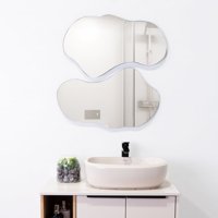 Fmfurniture - Espejo 35X60X1,9 Cm Forma Irregular