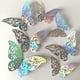 thumbnail image 5 of Set Of 12, 3D Colorful Silvery Butterfly Wall Sticker, Self-adhesive Hollow Paper Three-dimensional Decal For Living Room Bedroom, Wall Decoration, Home Room Decor, 5 of 5