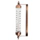 thumbnail image 1 of Termómetro exterior Thermometer World, 25 cm, efecto bronce, 1 of 8
