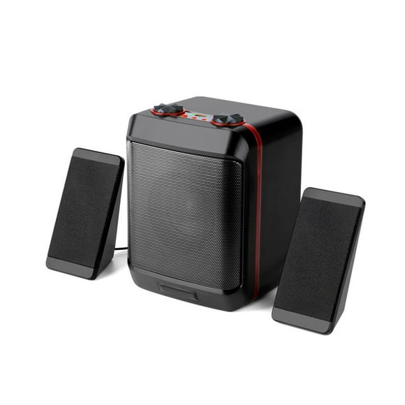 Parlante Subwoofer 2.1 Usb Y Aux 20w Rms - Ps