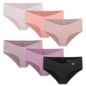 Giovacchino - Pack De 6 Calzones Bikini Microfibra Corte Laser Mujer