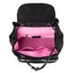 thumbnail image 3 of Mochila Cartera Laura Animal Print Negro Calu, 3 of 6