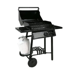 Magideal - Mini Casa De Grill Per Bbq Horno Miniatura 1/12 De La Decoración Utensilios De Cocina Casa De Herramienta De Para