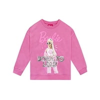 Sweater De Manga Larga Para Niños De Lentejuelas De Barbie Girls