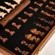 thumbnail image 4 of Juego de ajedrez LuckyWish de madera de nogal de 15 pulgadas con tabla de almacenamiento, 4 of 6