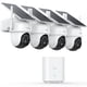 thumbnail image 1 of Cámaras de seguridad AOSU Outdoor Wireless 4 Cam Kit con alimentación solar, 1 of 9