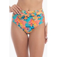 Samia - Bikini Calzón Con Amarra Estampado Coral