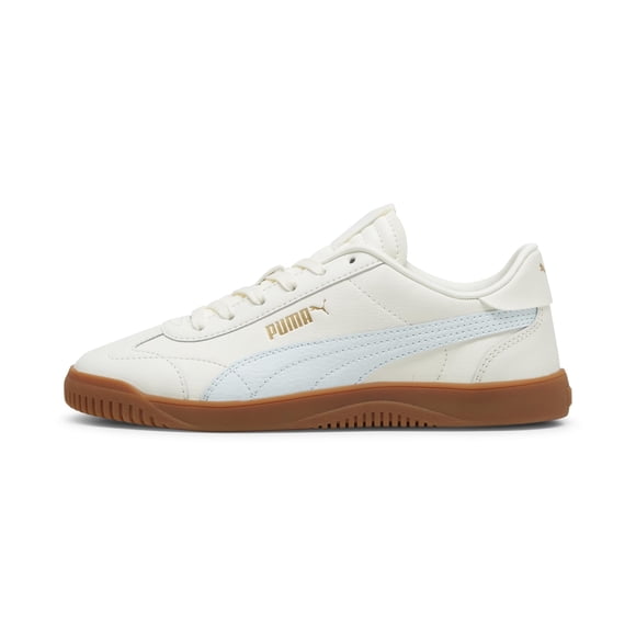 Zapatilla Puma Club 5v5 para mujer, cálida, blanca, gota de rocío, oro, 8.5 US