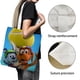 thumbnail image 3 of Go Dog Go Bolso de tela con estampado de lienzo para mujer, bolsa de compras reutilizable y estética, con cremallera interior, regalo para mujer, 35 × 40 cm., 3 of 6