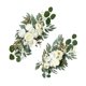 thumbnail image 4 of Arco De Flores Para Boda, Decoración Rústica De Fondo Para Recepción, Ceremonia, Fiesta, Color Blanco, 4 of 5