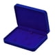 thumbnail image 5 of Velvet Jewelry Set Cajas Bandeja Viaje Collar De Almacenamiento Mostrar Caja Azul, 5 of 5