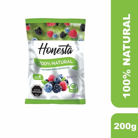 Mermelada Berries 200 g Honesta