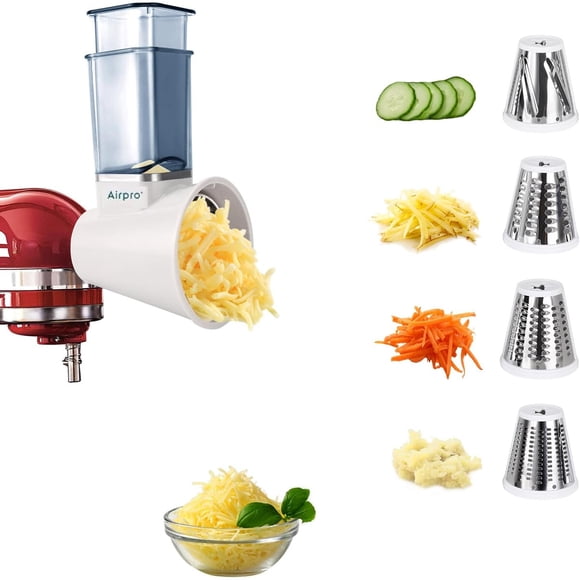 Accesorio Rallador Airpro 4 Cuchillas para Batidora Kitchenaid