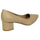 thumbnail image 4 of Zapatos Formal Mujer Tacon Cuadrado Bajo 10869A Café, 4 of 5