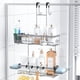 thumbnail image 1 of Carrito de ducha Aitatty para colgar sobre la puerta, plateado, inoxidable, 1 of 7
