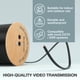 thumbnail image 2 of Cable siamés Nordstrand RG59 de 300 pies para cámara de seguridad CCTV, 2 of 6