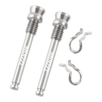 Ioensy - Pastillas De Freno De Disco De Bicicleta, Pasadores Roscados, Componentes De Repuesto Para Montar, Repuestos Plateados