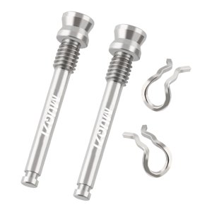 Ioensy - Pastillas De Freno De Disco De Bicicleta, Pasadores Roscados, Componentes De Repuesto Para Montar, Repuestos Plateados