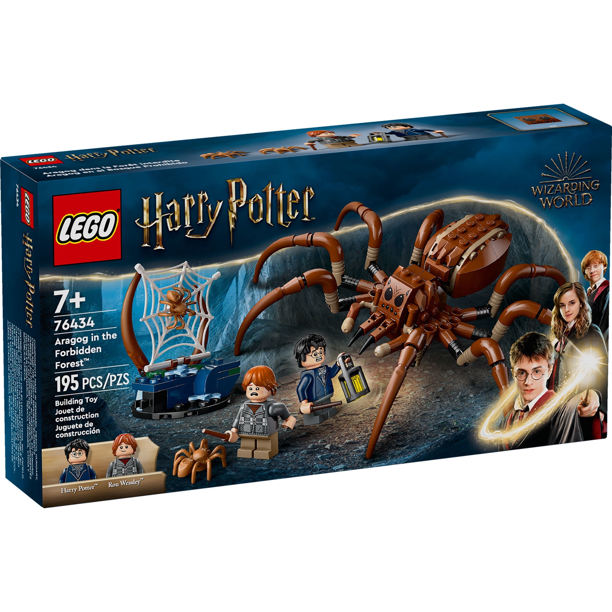 Lego - Bloques De Construcción Aragog En El Bosque Prohibido