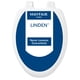 thumbnail image 1 of Asiento de Inodoro Mayfair Linden Alargado de Madera con Cierre Lento Blanco, 1 of 8