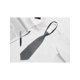 thumbnail image 5 of Corbata pre-anudada para hombre INSPIRE CHIC, ancho de 8 cm, ajustable, color sólido, rayón, para negocios formales, bodas, gris, 35 cm/13.8", 5 of 5