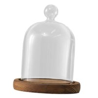 Bothyi - Campana De Vidrio Transparente Con Cúpula De Diámetro De 3,5 Pulgadas Para Centros De Mesa, Antigüedades, Estilo Multiusos B