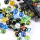 thumbnail image 1 of Canicas de cristal POPLAY, coloridas, 1,5 cm, a granel, 60 piezas para juegos infantiles, 1 of 7